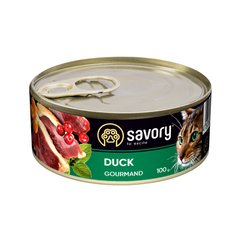 Savory Cat Gourmand Duck 100г арт.30600