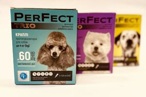 Протипаразитарні краплі Perfect Trio для собак