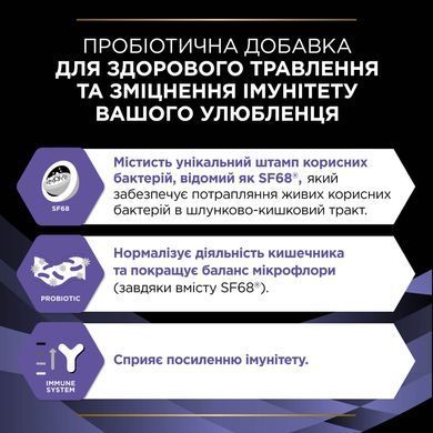 Вітаміни та добавки для котів Пробіотик PRO PLAN FortiFlora для дорослих котів та кошенят для підтримання нормальної міклофлори шлунково-кишкового тракту, 7х1 г