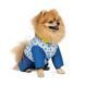 Одяг Одяг Костюм Pet Fashion Tender для дівчаток, розмір M, синій