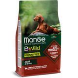 Сухий корм для собак Monge Dog Bwild Grain Free ягня 2,5 кг