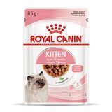Вологий корм для кошенят (шматочки у соусі) ROYAL CANIN KITTEN IN GRAVY 85 г, у паучах