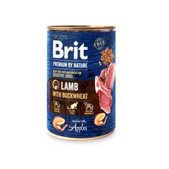 Brit Premium by Nature Dog Lamb & Buckwheat 400г арт.100414/538614