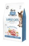Сухий корм Brit Care Cat GF Large Power & Vitality для котів великих порід, качка та курка, 400 г