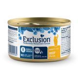 Вологий корм для котів Exclusion Noble Grain Cat Adult Beef All Breedss, з яловичиною, 85 г