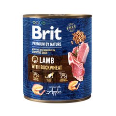 Brit Premium by Nature Dog Lamb & Buckwheat 800г арт.100416/538546