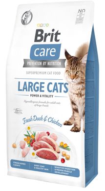 Brit Care Cat Grain Free Large cats Power & Vitality Duck & Chicken 7кг арт.171309