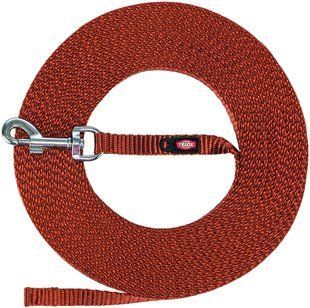 Повідець Trixie Tracking lead екстралегкий для собак XS&ndash;S 5 м 10 мм рудий