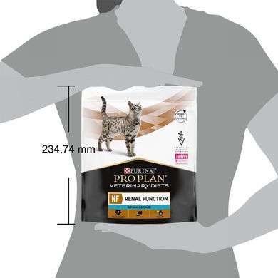 Лікувальні дієти для котів Сухий дієтичний корм PRO PLAN VETERINARY DIETS NF Renal Function Advanced Care для дорослих котів для підтримання функції нирок при хронічній хворобі нирок, 1,5 кг