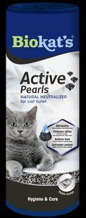 Косметика Косметика Дезодорант для котячого туалету Biokat's Active Pearls з активованим вугіллям 700 мл