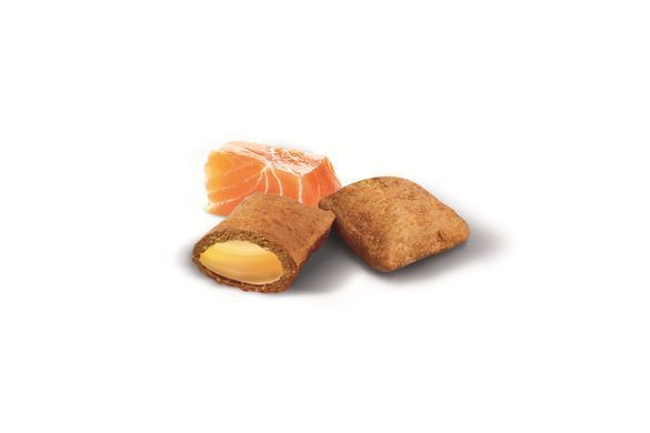 Ласощі для котів Вітамінні ласощі GimCat Nutri Pockets для котів, лосось, 60 г
