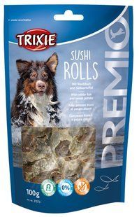 Ласощі Trixie Premio Sushi Rolls для собак з рибою 100 г