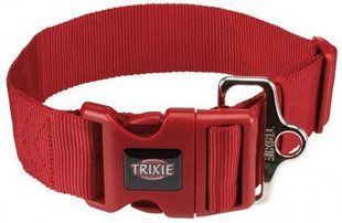 Нашийник Trixie Premium для собак, нейлон, L&ndash;XL: 40&ndash;65 см/25 мм, червоний