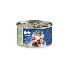 Brit Premium by Nature Cat Turkey & Lamb 200г арт.100617