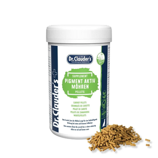 Вітамінно-мінеральний комплекс для собак Dr.Clauder's Pigment Active Carrot Pellets для посилення пігментації собак червоних, рудих, коричневих окрасів, 600 г