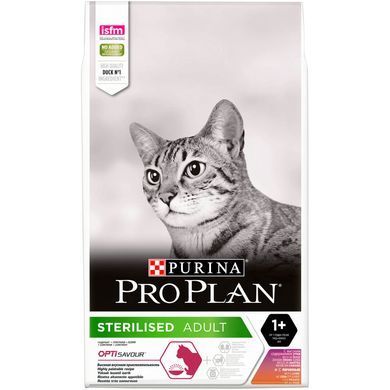 Сухий корм PRO PLAN Sterilised Adult 1+ Savoury Duo для дорослих стерилізованих котів, з качкою та печінкою, 10 кг