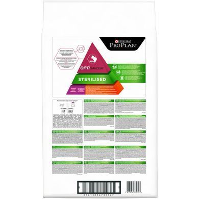 Сухий корм PRO PLAN Sterilised Adult 1+ Savoury Duo для дорослих стерилізованих котів, з качкою та печінкою, 10 кг