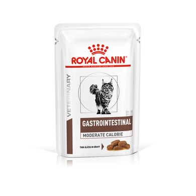 ROYAL CANIN GASTRO-INTESTINAL MODERATE CALORIE CAT Pouches 85 г x 12 шт.