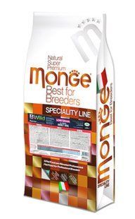 Сухий корм для собак Monge Dog Bwild Low Grain оленина 15 кг