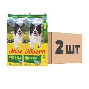 Сухий корм для собак Josera Lamb & Rice Adult All Sizes Ніжна ягнятина для імнітету 12,5 кг x3