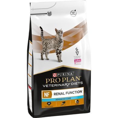 Лікувальні дієти для котів Сухий дієтичний корм PRO PLAN VETERINARY DIETS NF Renal Function Advanced Care для дорослих котів для підтримання функції нирок при хронічній хворобі нирок, 5 кг