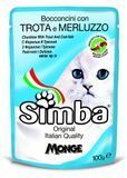 Вологий корм для котів SIMBA Cat Wet форель і тріска 100 г