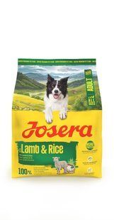 Сухий корм для собак Josera Lamb & Rice Adult All Sizes Ніжна ягнятина для імнітету 900 г