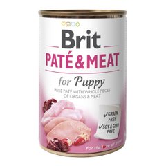Brit Care Pate & Meat Puppy Chicken & Turkey 400г арт.100079/530335