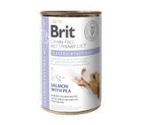 Лікувальні дієти для собак Brit VetDiets Вологий корм Brit GF VetDiet Gastrointestinal для собак, при проблемах з травленням, лосось та горошок, 400 г