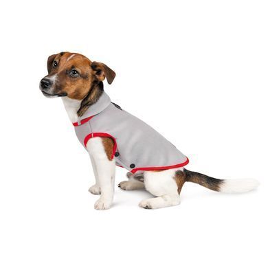 Одяг Одяг Жилет Pet Fashion &laquo;Fleecy&raquo; для собак, розмір M, сіро-червоний