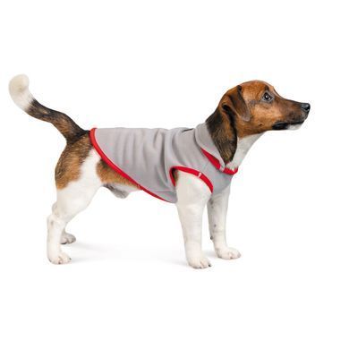 Одяг Одяг Жилет Pet Fashion &laquo;Fleecy&raquo; для собак, розмір M, сіро-червоний