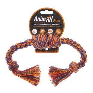 Іграшка AnimAll АnimАll Fun канат бочка з двома вузлами для собак, 33 см