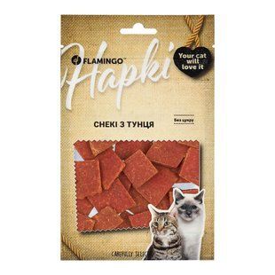 Ласощі Flamingo Фламінго снеки з м&rsquo;ясом тунця для котів 50г (611497)