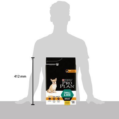 Сухий корм PRO PLAN Small&Mini Adult 1+ Everyday Nutrion для дорослих собак дрібних порід, з куркою, 3 кг