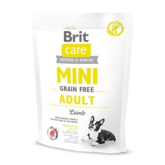 Brit Care Grain Free Mini Adult Lamb 400г арт.170771/520114