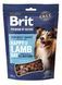 Ласощі для cобак Brit Premium Semi-moist Snacks Lamb with Sea Buckthorn напіввологі з ягням і обліпихою 180 г