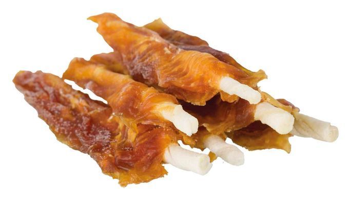 Ласощі Trixie Premio Chicken Flags для собак куряче філе банка 400 г