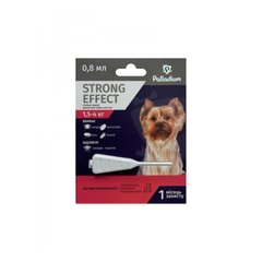 Краплі Palladium Strong Effect для собак від 1.5 до 4 кг