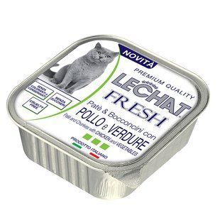 Вологий корм для котів Monge LCE Cat Fresh курка з овочами 100 г