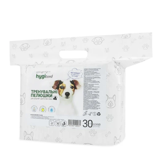 Пелюшки HygiTend для собак, з активованим вугіллям, 60&times;60 см, 30 штук