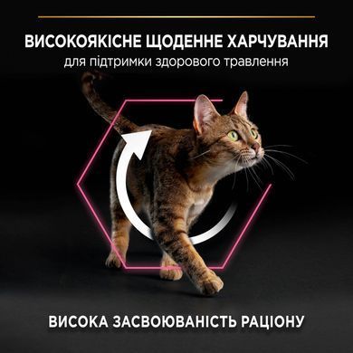 Сухий корм PRO PLAN Adult 1+ Delicate Digestion для дорослих котів з чутливим травленням та вибагливих до їжі, з ягням, 3 кг