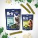 Ласощі для cобак середніх порід Brit Premium Dental Snacks M з колагеном і спіруліною 180 г