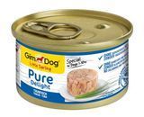 Вологий корм GimDog LD Pure Delight для собак мініатюрних порід, тунець, 85 г
