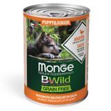 Вологий корм для собак Monge Dog Wet Bwild Puppy & Junior качка, гарбуз та цукіні 400 г