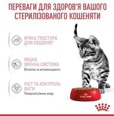 Вологий корм для стерилізованих кошенят ROYAL CANIN KITTEN STERILISED IN GRAVY 85 г