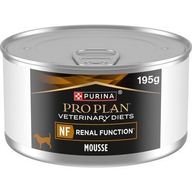 Лікувальні дієти для собак Вологий дієтичний корм PRO PLAN VETERINARY DIETS NF Renal Function для дорослих собак для підтримання функції нирок при хронічній хворобі нирок, мус, 195 г
