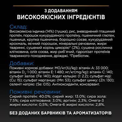 Сухий корм PRO PLAN Sterilised Senior 7+ Longevis для стерилізованих котів від 7 років, з індичкою, 10 кг