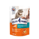 Вологий корм для котів Club 4 Paws Premium пауч макрель в соусі 100 г