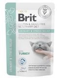 Корм Brit VetDiets вологий Brit GF VD Urinary and Stress Relief для котів з індичкою 85 г