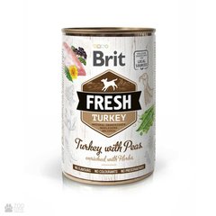 Brit Fresh Turkey & Peas k 400g